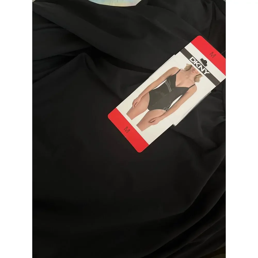 DKNY Classic Black Swimsuit one piece size M - Picture 4 of 4